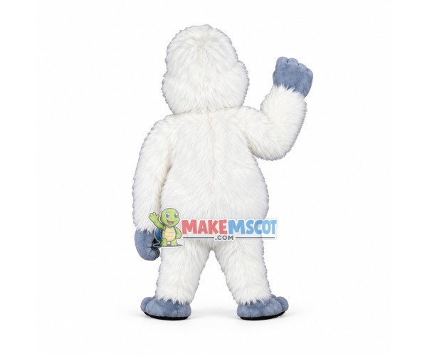 Happy Yeti Mascot Adult Costume Happy Yeti Mascot Adult Costume