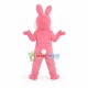 Pink Rabbit Mascot Adult Costume 