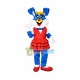 Lovely Dance Girl Blue Bunny Mascot Adult Costume Lovely Dance Girl Blue Bunny Mascot Adult Costume