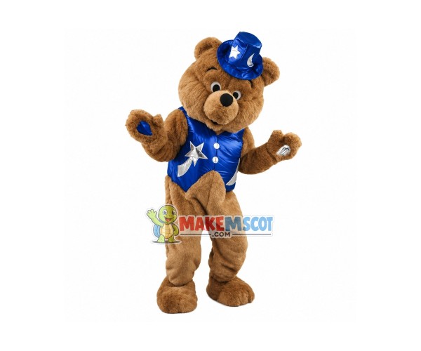 Carnival Plush Bear Mascot Costume Carnival Plush Bear Mascot Costume