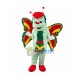 Green Butterfly Mascot Adult Costume Green Butterfly Mascot Adult Costume