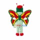 Green Butterfly Mascot Adult Costume Green Butterfly Mascot Adult Costume