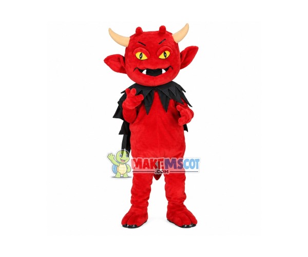 Red Devil Mascot Costume Red Devil Mascot Costume