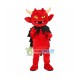 Red Devil Mascot Costume Red Devil Mascot Costume
