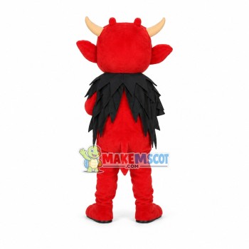 Red Devil Mascot Costume Red Devil Mascot Costume
