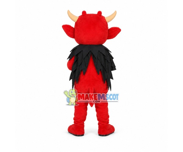 Red Devil Mascot Costume Red Devil Mascot Costume