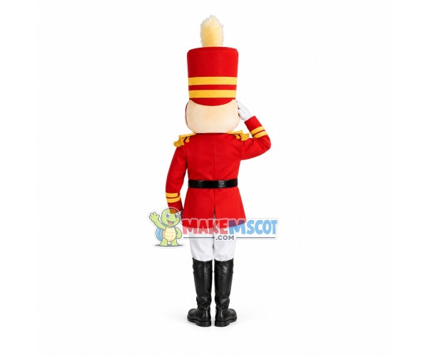 Lead Soldier Mascot Costume Lead Soldier Mascot Costume