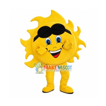 Deluxe Cartoon Sun Mascot Costume Deluxe Cartoon Sun Mascot Costume