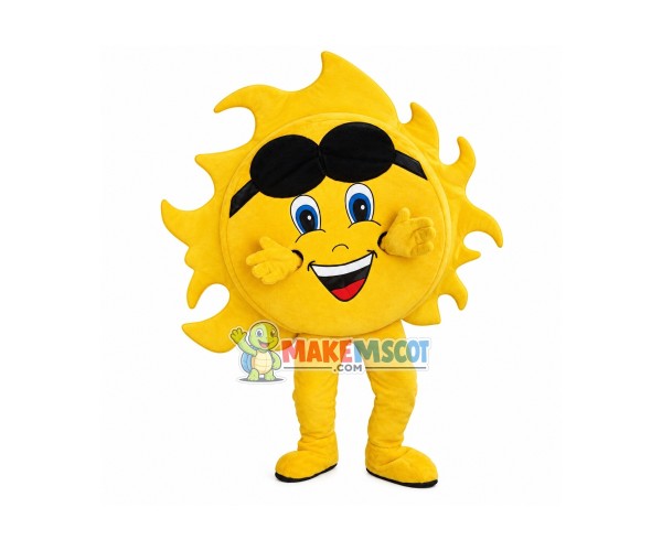 Deluxe Cartoon Sun Mascot Costume Deluxe Cartoon Sun Mascot Costume