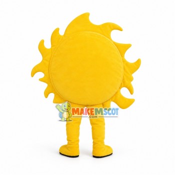 Deluxe Cartoon Sun Mascot Costume Deluxe Cartoon Sun Mascot Costume