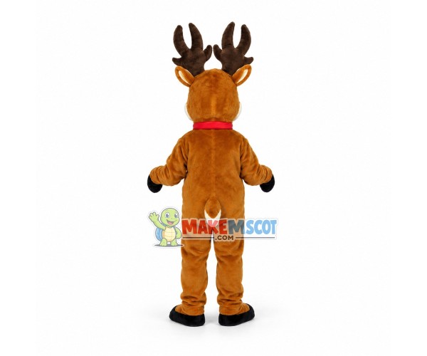 Rudolph the Red-Nosed Reindeer Mascot Costume Rudolph the Red-Nosed Reindeer Mascot Costume