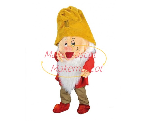 Lethargic Sleepy the Dwarf Mascot Adult Costume Lethargic Sleepy the Dwarf Mascot Adult Costume