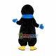Lovely Penguin Wearing Blue Gloves And Scarf Mascot Adult Costume Lovely Penguin Wearing Blue Gloves And Scarf Mascot Adult Costume
