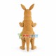 Beige Kangaroo Mascot Costume Beige Kangaroo Mascot Costume