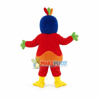 Macaw Mascot Costume Macaw Mascot Costume