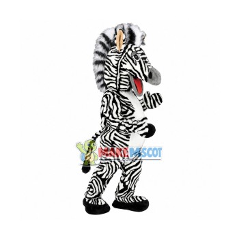 Lovely Zebra Mascot Costume