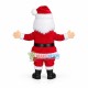 Laughing Santa Claus Mascot Costume Laughing Santa Claus Mascot Costume
