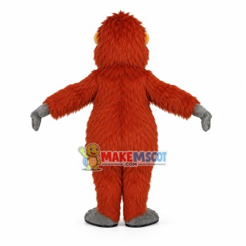 Orangutan Long Fur Mascot Costume Orangutan Long Fur Mascot Costume
