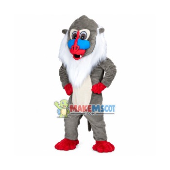 Mandrill Mascot Costume
