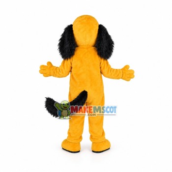 Lovely Yellow Dog Mascot Costume Lovely Yellow Dog Mascot Costume