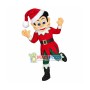 Optimistic Christmas Elf Mascot Costume