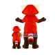 Lovely Red & Brown Raccoon Mascot Costume Lovely Red & Brown Raccoon Mascot Costume