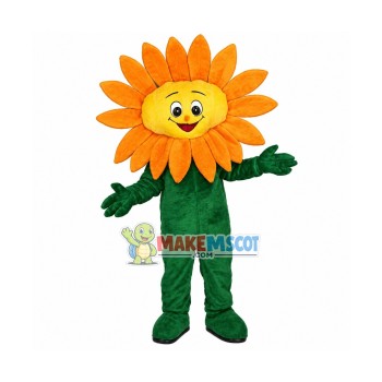 Cartoon Sunflower Man Mascot Costume