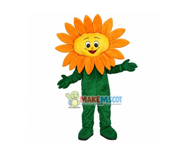 Cartoon Sunflower Man Mascot Costume Cartoon Sunflower Man Mascot Costume