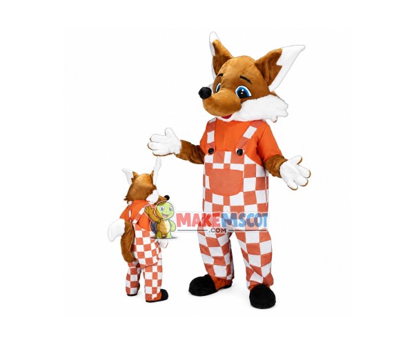 Lovely Fox Mascot Costume Fancy Dress Outfit Lovely Fox Mascot Costume Fancy Dress Outfit