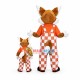 Lovely Fox Mascot Costume Fancy Dress Outfit Lovely Fox Mascot Costume Fancy Dress Outfit