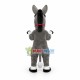 Lovely Grey Donkey Mascot Costume Lovely Grey Donkey Mascot Costume
