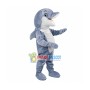 Lovely Grey Dolphin Mascot Costume 