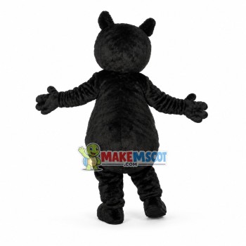 Lovely Black Bear Mascot Costume