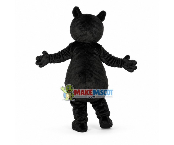 Lovely Black Bear Mascot Costume