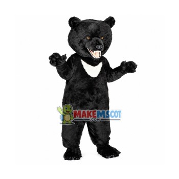 Howling Asiatic Black Bear Mascot Costume