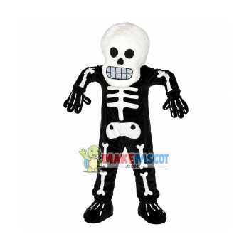 Halloween Skeleton Mascot Costume Halloween Skeleton Mascot Costume