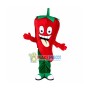 Mischievous Cartoon Chili Pepper Mascot Costume 
