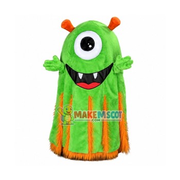 Green Monster Mascot Costume Green Monster Mascot Costume