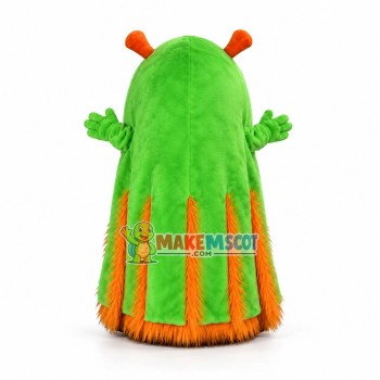 Green Monster Mascot Costume Green Monster Mascot Costume