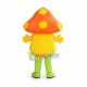 Adult Cartoon Orange Mushroom Mascot Costume Adult Cartoon Orange Mushroom Mascot Costume