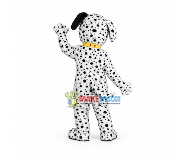 Lively Dalmatian Mascot Costume Lively Dalmatian Mascot Costume