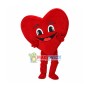 Deluxe Cartoon Red Heart Mascot Adult Costume