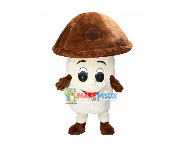 Lovely Shiitake Mushroom Mascot Adult Costume 
