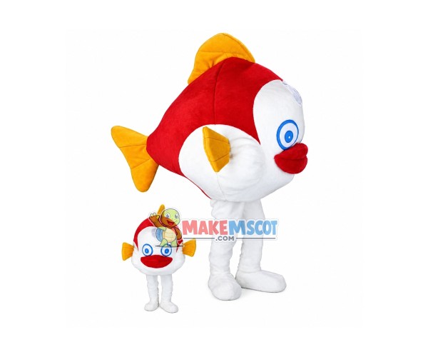 Deluxe Puffer Fish Mascot Costume 