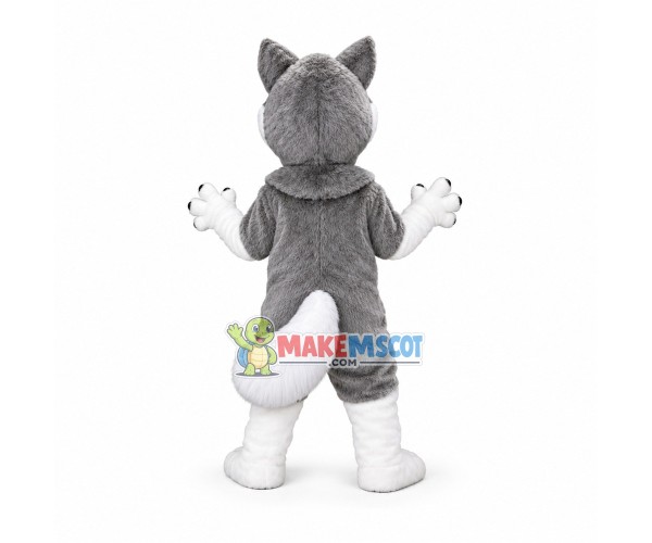 Lovely Husky Mascot Costume Lovely Husky Mascot Costume