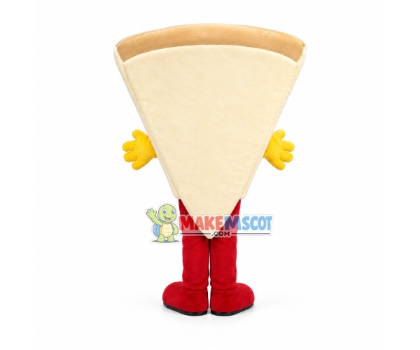 Deluxe Cartoon Pizza Slice Mascot Costume Deluxe Cartoon Pizza Slice Mascot Costume