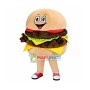 Deluxe Cartoon Double Cheeseburger Lightweight Mascot Costume 