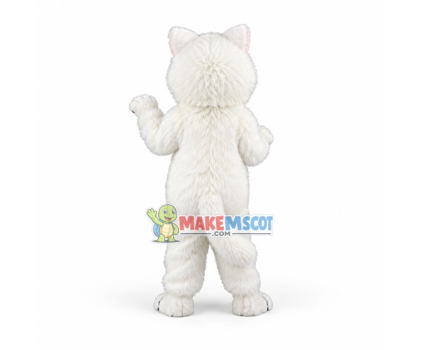 Long Plush Royale Kitten Mascot Costume Long Plush Royale Kitten Mascot Costume