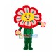 Cartoon Flower Mascot Adult Costume Cartoon Flower Mascot Adult Costume