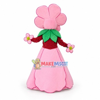 Pink Flower Mascot Adult Costume Pink Flower Mascot Adult Costume